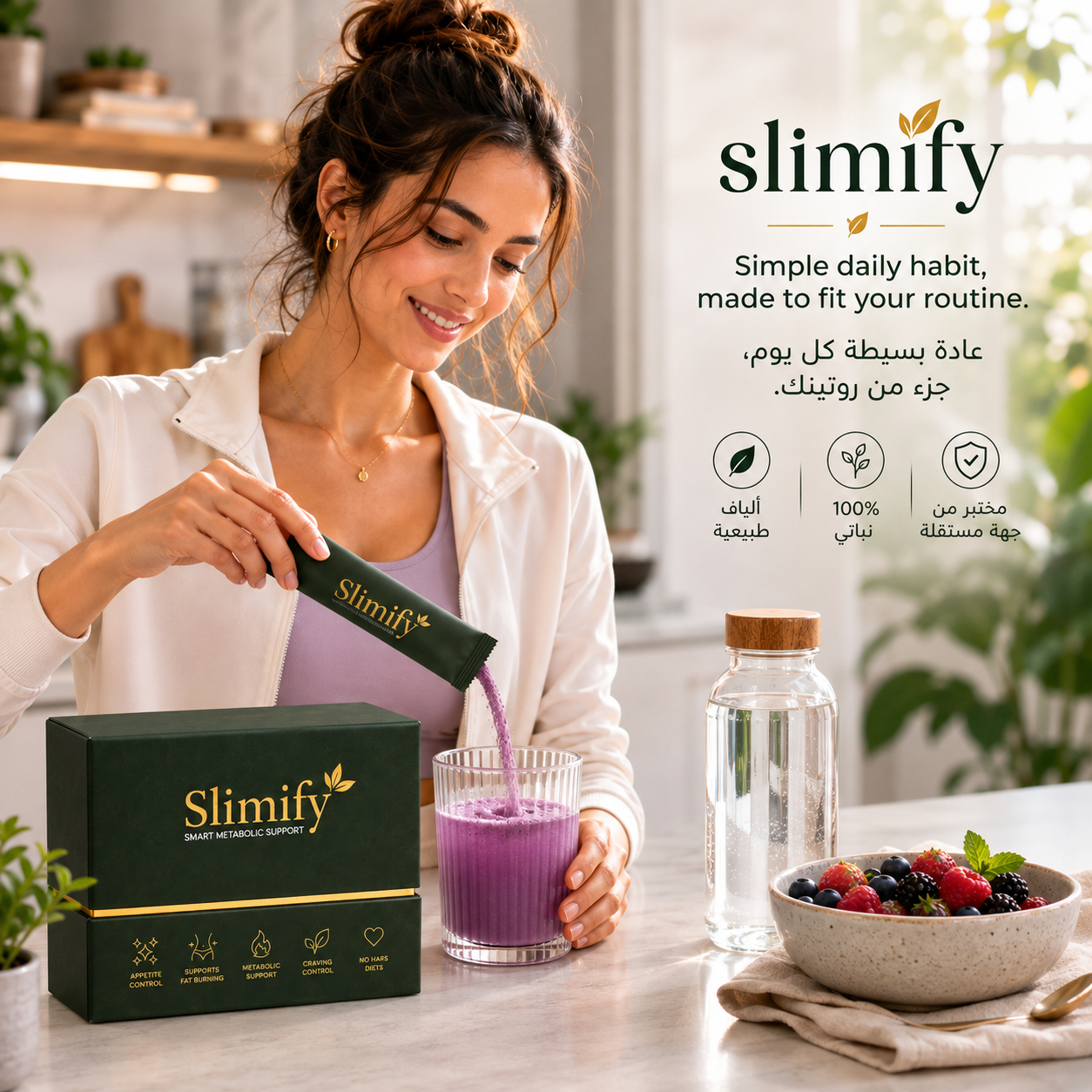Slimify مكمل ألياف للتنحيف ودعم خسارة الوزن - الصورة 6