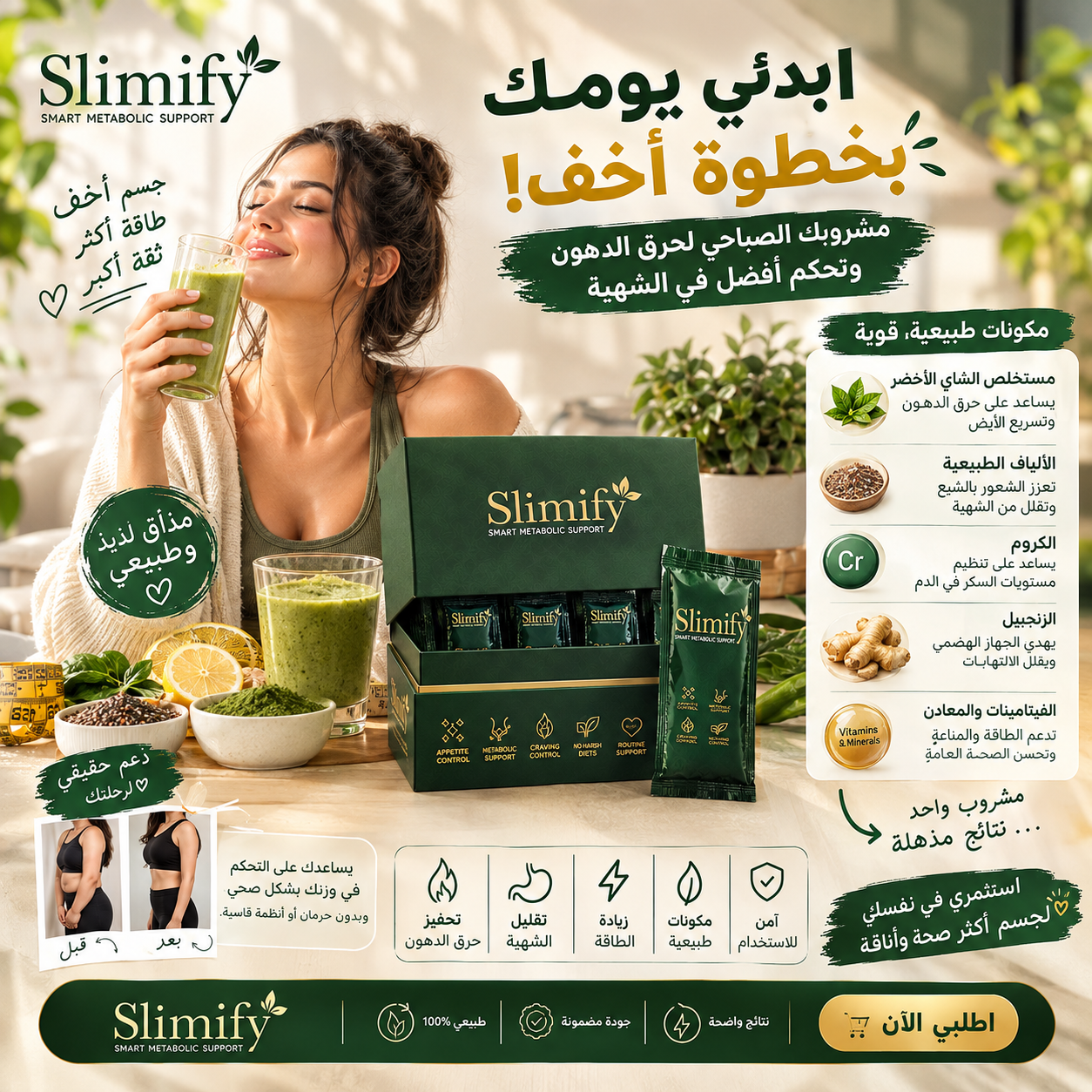 Slimify مكمل ألياف للتنحيف ودعم خسارة الوزن - الصورة 5