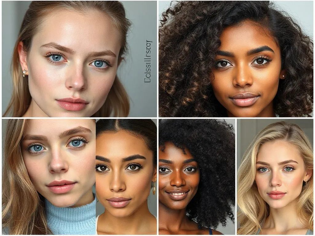 Real-life users showcasing visible improvements in skin and hair after using supplements, diverse individuals, high quality photography Real-life users showcasing visible improvements in skin and hair after using supplements, diverse individuals, high quality photography