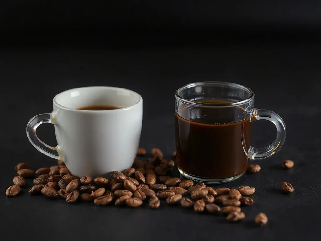 Concept of caffeine and theanine interaction for focus, photorealistic, professional style, depicting brain activity enhancement, calm yet alert mood
